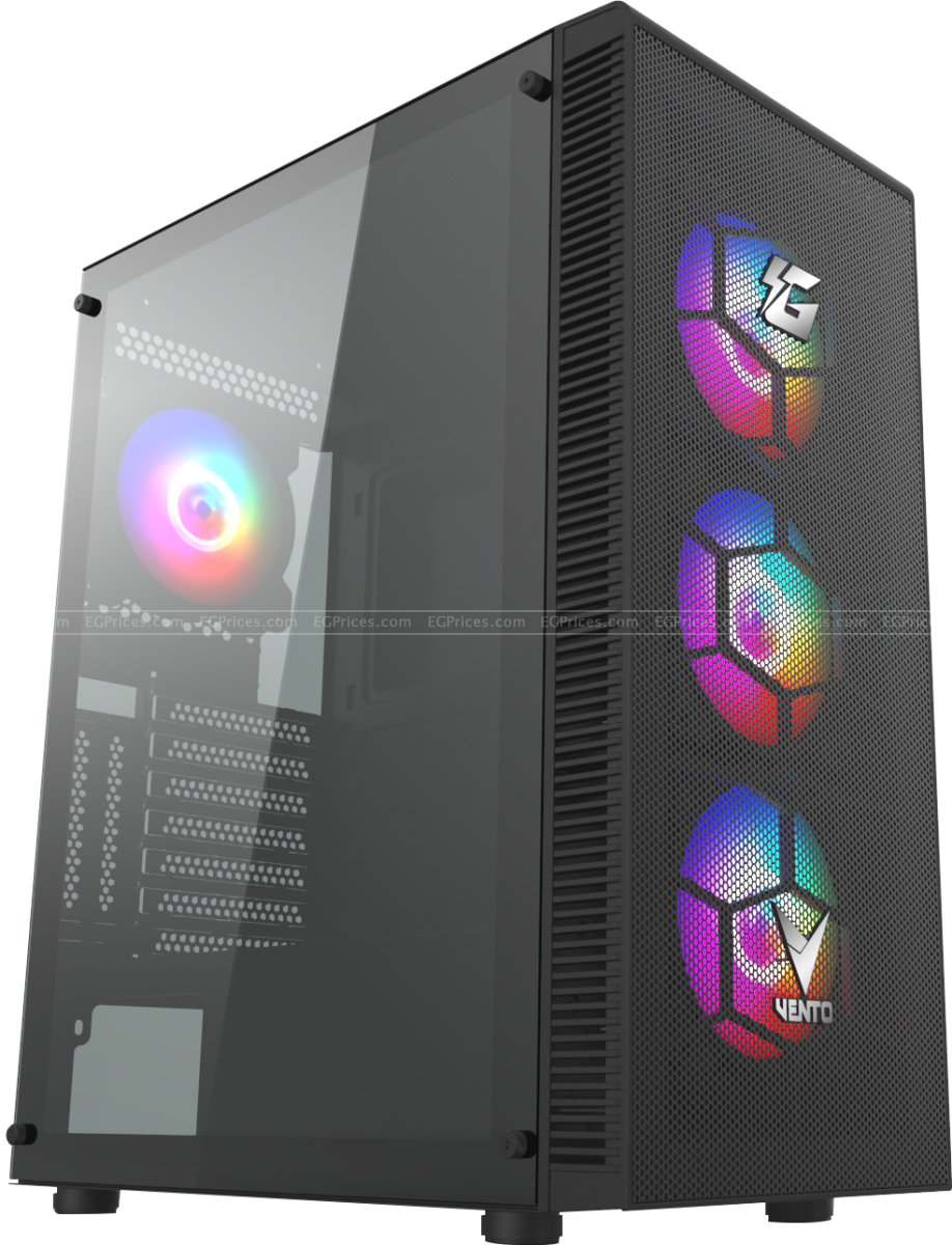 صورة مكبرة ل vento vg11a mesh جيمنج case + fsp650 80 بلاس باور سبلاى