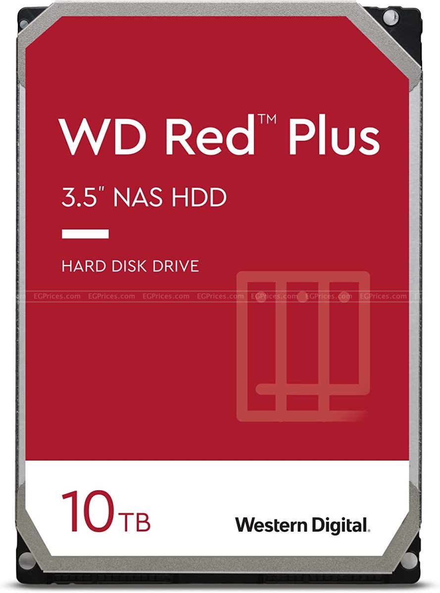 صورة مكبرة ل Western Digital 10TB WD Red Plus NAS SATA 6 Gb/s Internal Hard Drive HDD