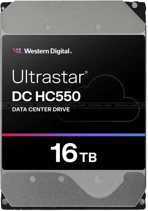 صورة مكبرة ل ويسترن ديجيتال التراستار dc hc550 هارد 16 تيرا