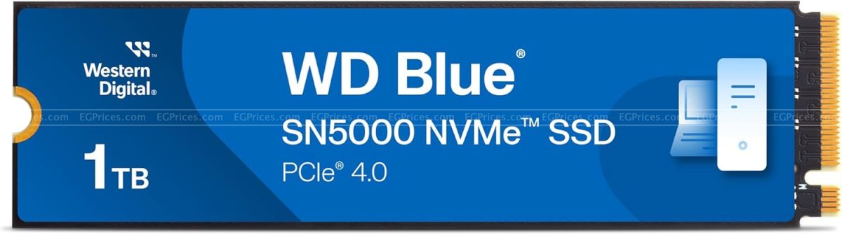 zoom image for WD Blue SN5000 1TB NVMe Internal SSD