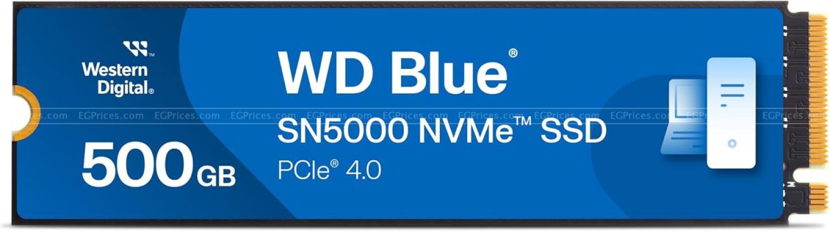 zoom image for WD Blue SN5000 500GB NVMe Internal SSD