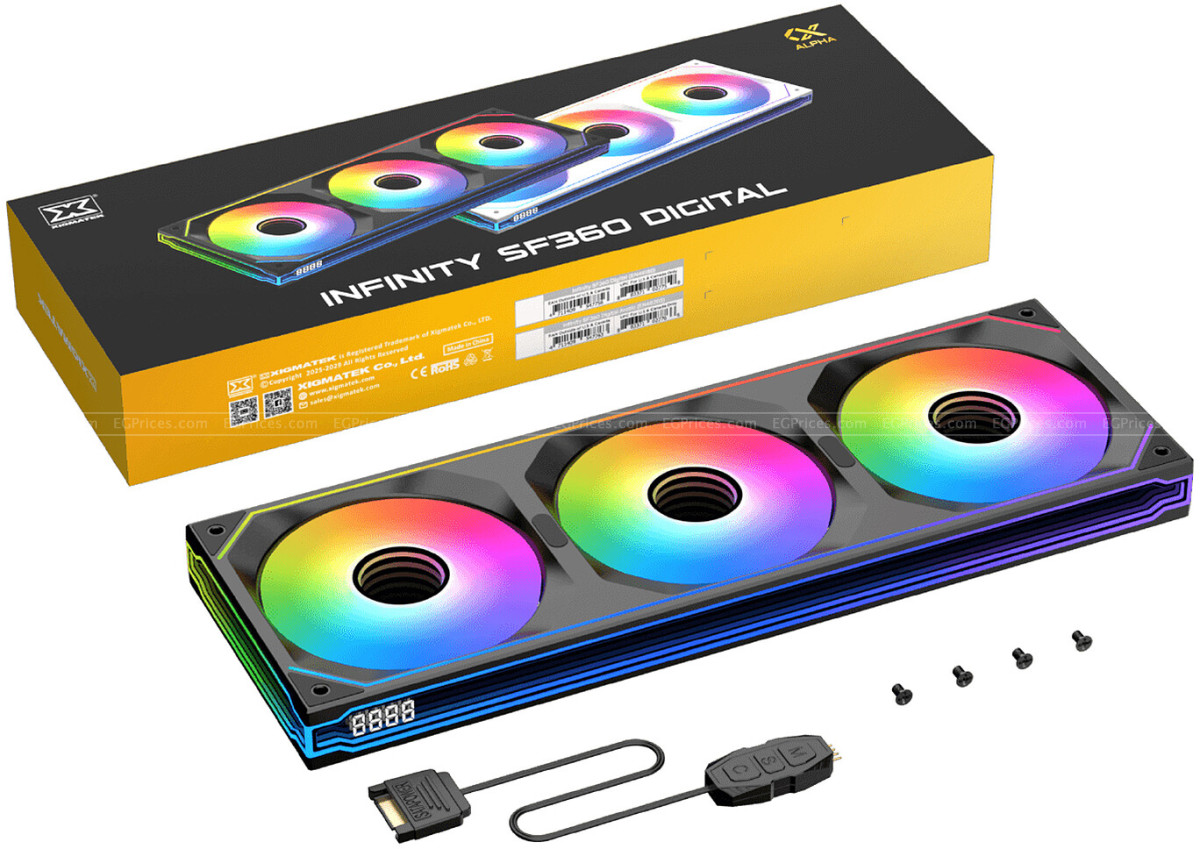 zoom image for Infinity SF360 Digital Case Fan