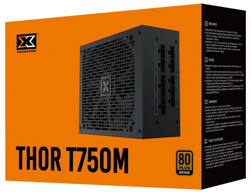 صورة مكبرة ل زيجماتك thor t750m باور سبلاي 750w 80 بلاس برونز