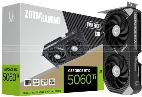 zoom image for ZOTAC GAMING GeForce RTX 5060 Ti Twin Edge OC 16GB