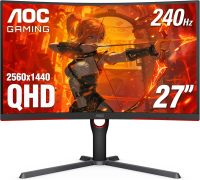 ايه او سي cq27g3z شاشة 27 بوصة 2k qhd ips للألعاب فى مصر
