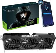 GALAX GeForce RTX 4070 1-Click OC 3X 12GB DDR6X in Egypt
