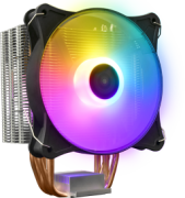 Gamdias BOREAS E1-410 120mm 12cm ARGB CPU Air Cooler in Egypt