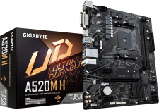 Gigabyte A520M H Socket AM4 Motherboard (rev. 1.x) specifications and price in Egypt