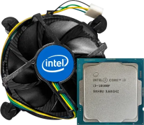 Intel Core i3-10105F Tray Processor + Fan in Egypt