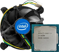 انتل  كور i3-10105f بروسيسور تراي + مروحة فى مصر