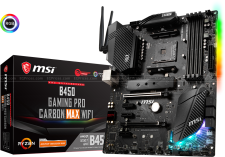 MSI B450 GAMING PRO CARBON MAX WIFI Socket AM4 Motherboard in Egypt