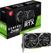 MSI GeForce RTX 3050 Ventus 2X XS OC 8GB GDDR6 in Egypt