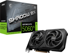 MSI GeForce RTX 5060 Ti SHADOW 2X OC PLUS 16GB in Egypt