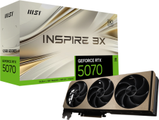 MSI GeForce RTX 5070 12G INSPIRE 3X OC 12GB in Egypt