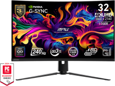 MSI MPG 321CURX 32 inch QD-OLED Curved Gaming Monitor in Egypt