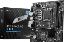 MSI PRO B760M-E DDR4 LGA 1700 Motherboard in Egypt