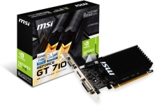 سعر و مواصفات ام اس اى جى فورس GT 710 2G GDDR3 (GT 710 2GD3H LP) فى مصر