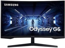 Samsung LC32G55TQWMXUE 32 Inch G5 Odyssey WQHD LCD Curved Gaming Monitor specifications and price in Egypt