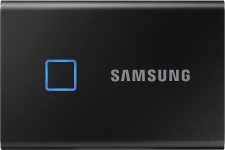 Samsung T7 Touch 1TB USB 3.2 External Solid State Drive Black in Egypt