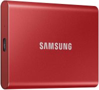 Samsung T7 Touch 1TB USB 3.2 External Solid State Drive Red in Egypt