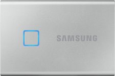 Samsung T7 Touch 1TB USB 3.2 External Solid State Drive Silver in Egypt