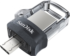 سعر و مواصفات SanDisk SDDD3-064G-G46 Ultra Dual Drive M3.0 64GB USB 3.0 Flash Drive فى مصر