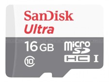 SanDisk SDSQUNS-016G-GN3MN 16GB Ultra microSD UHS-I Class 10 Flash Memory Card in Egypt