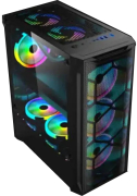 TechnoZone C270 Gaming RGB Case + PSU 600W in Egypt