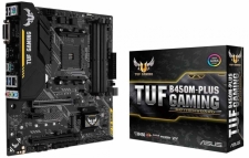 سعر و مواصفات اسوس TUF B450M-PLUS GAMING Socket AMD AM4 Motherboard فى مصر