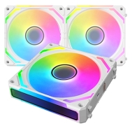 Xigmatek Starlink Ultra Arctic ARGB 3PCs Case Fan in Egypt