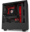 NZXT H510i Compact Mid-Tower Case Matte Black/Red