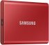 Samsung T7 Touch 1TB USB 3.2 External Solid State Drive Red
