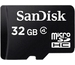 SanDisk 32GB Micro SDHC Memory Card Class 4 (SDSDQM-032G-B35A)